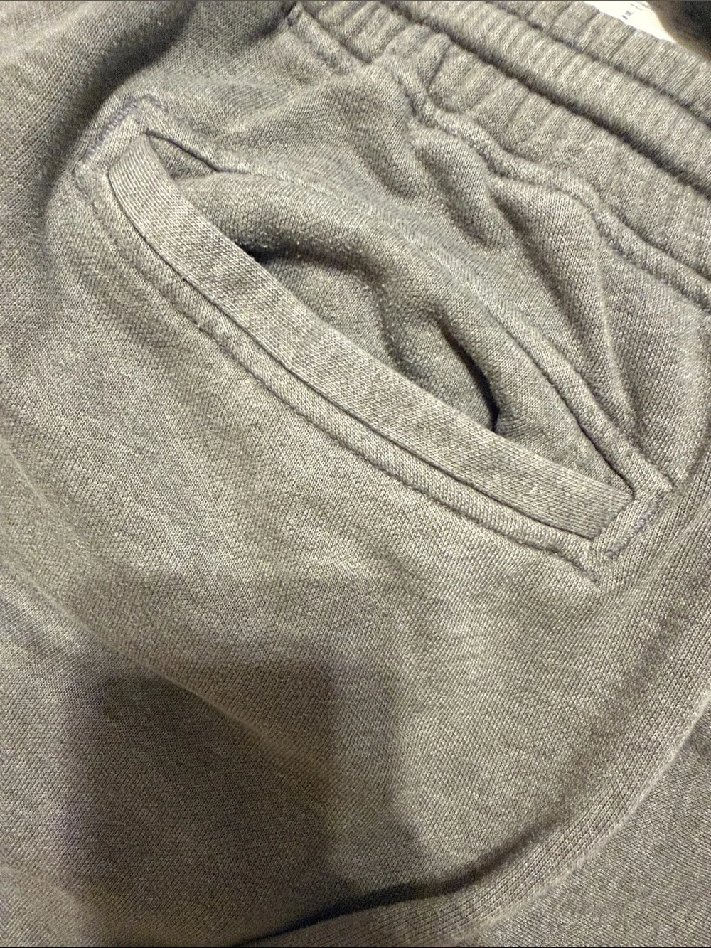 The North Face Men's Olive Gray Drawstring Joggers